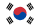Coreia do Sul bandeira - Won Sul-Coreano para Dólar Taxas de Câmbio