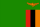 Bandeira Kwacha Zambiano